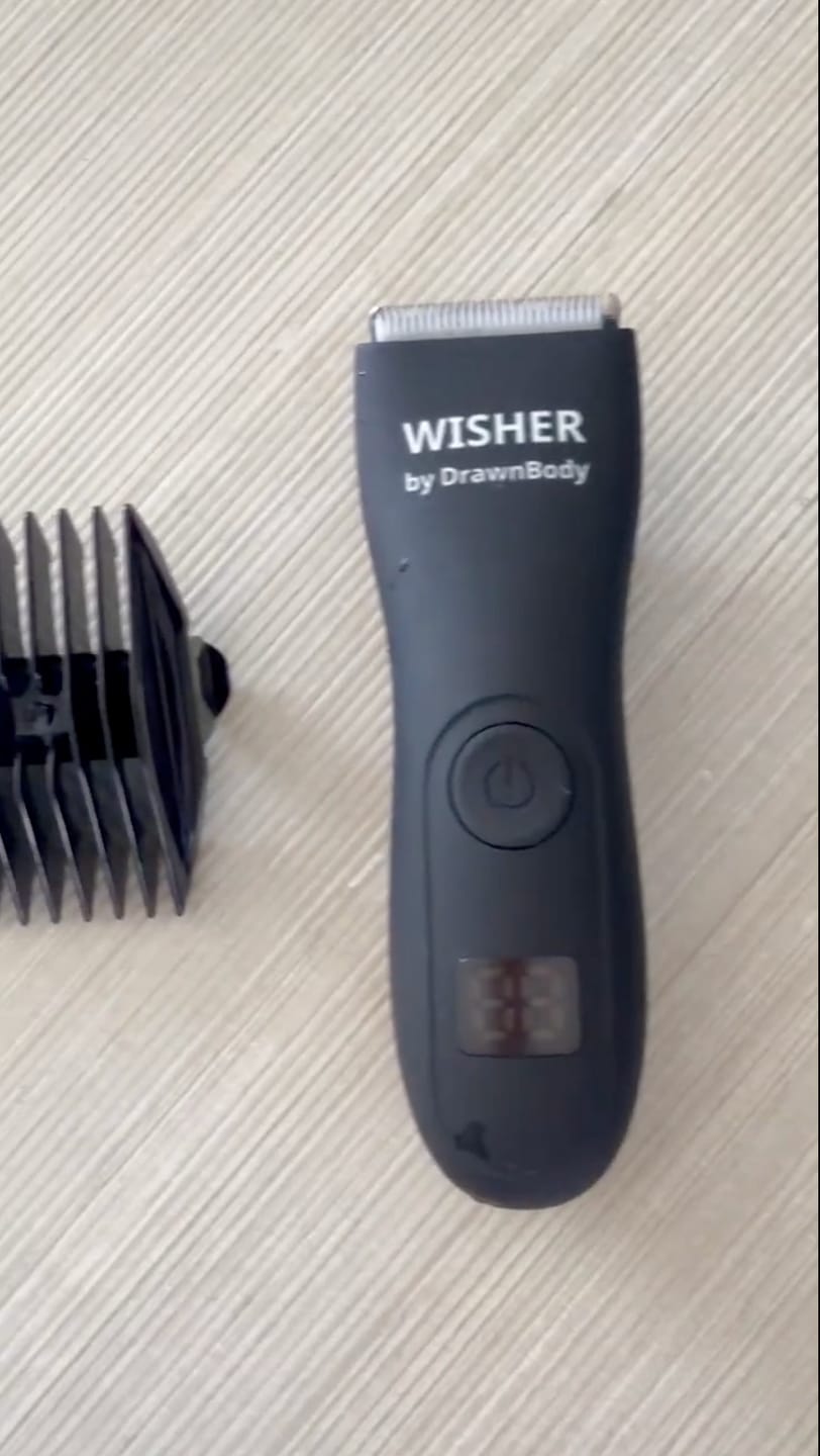Customer photo review of מכונת הגילוח – WISHER לגילוח חלק ובטוח