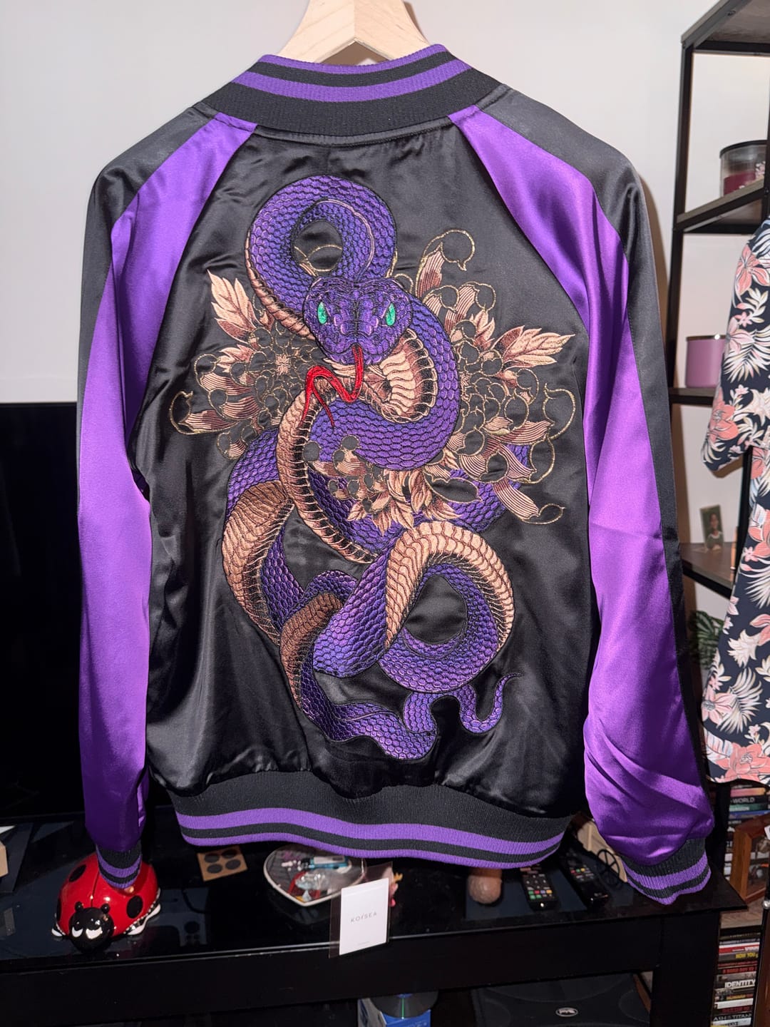 Customer photo review of Violet Viper Sukajan Jacket