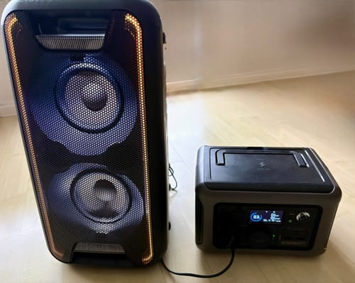 Customer photo review of ALLPOWERS R600 Tragbare Powerstation  | 600W 299Wh