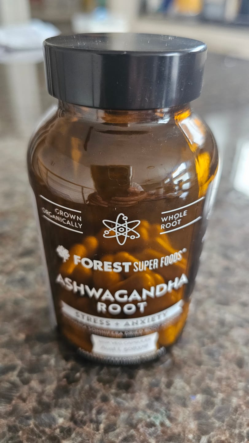 Customer photo review of Organic Ashwagandha Capsules