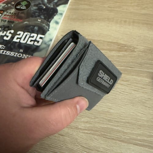 Customer photo review of Tactical Wallet Münzfach - Wolfgrey