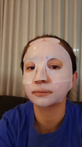 Customer photo review of Bio-Kollagen Gesichtsmaske