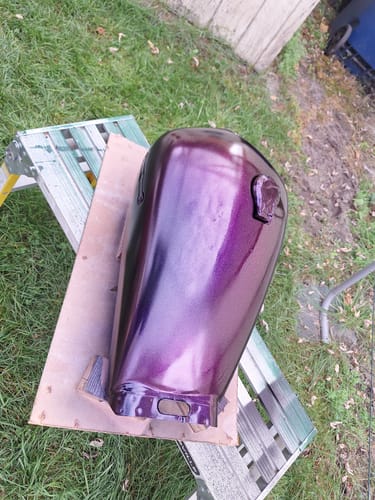 Customer photo review of Celestial Purple Spray Can