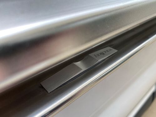 Customer photo review of Sliding Door Stop: Sprinter Van, Ford Transit Van & Promaster