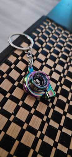 Customer photo review of Turbo Keychain