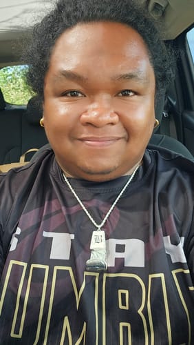 Customer photo review of Ali'i Scroll Heirloom Palaoa Heavyweight Pendant Necklace