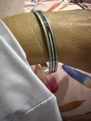 Customer photo review of Palestine Heritage Cuff