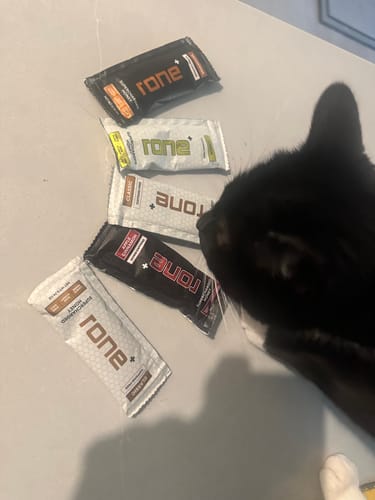 Customer photo review of 100mg Caffeine - Apple Cinnamon - SuperCharged Honey (20-Pack)