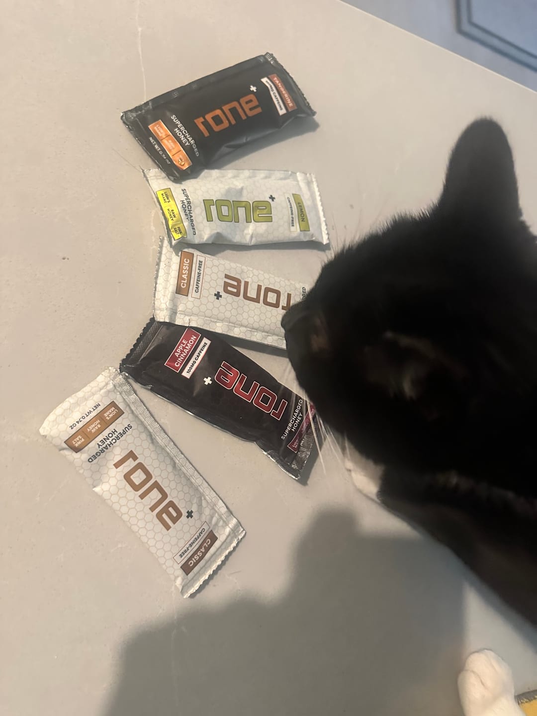 Customer photo review of 100mg Caffeine - Apple Cinnamon - SuperCharged Honey (20-Pack)