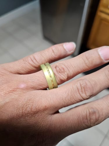 Customer photo review of Verdant Paragon - Ring of Goldborne Jade