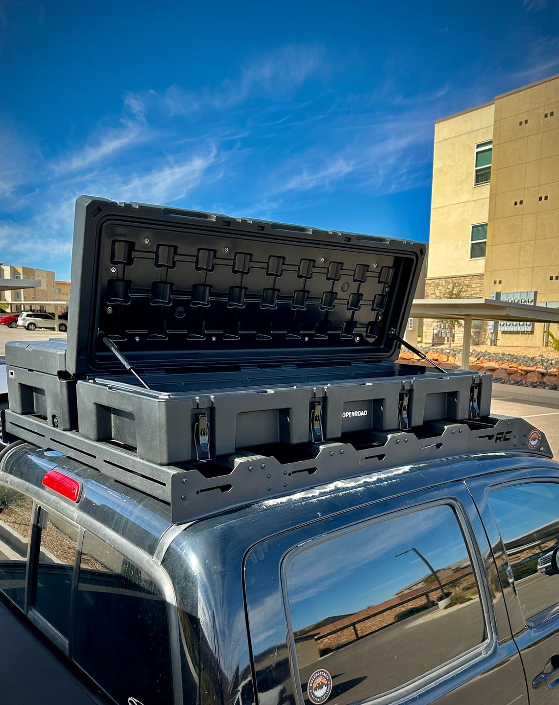 Customer photo review of OPENROAD Camping Storage Case – 50L