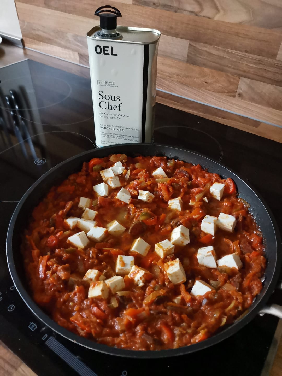 Customer photo review of Sous Chef 1 l - Bio Natives Olivenöl Extra zum Kochen