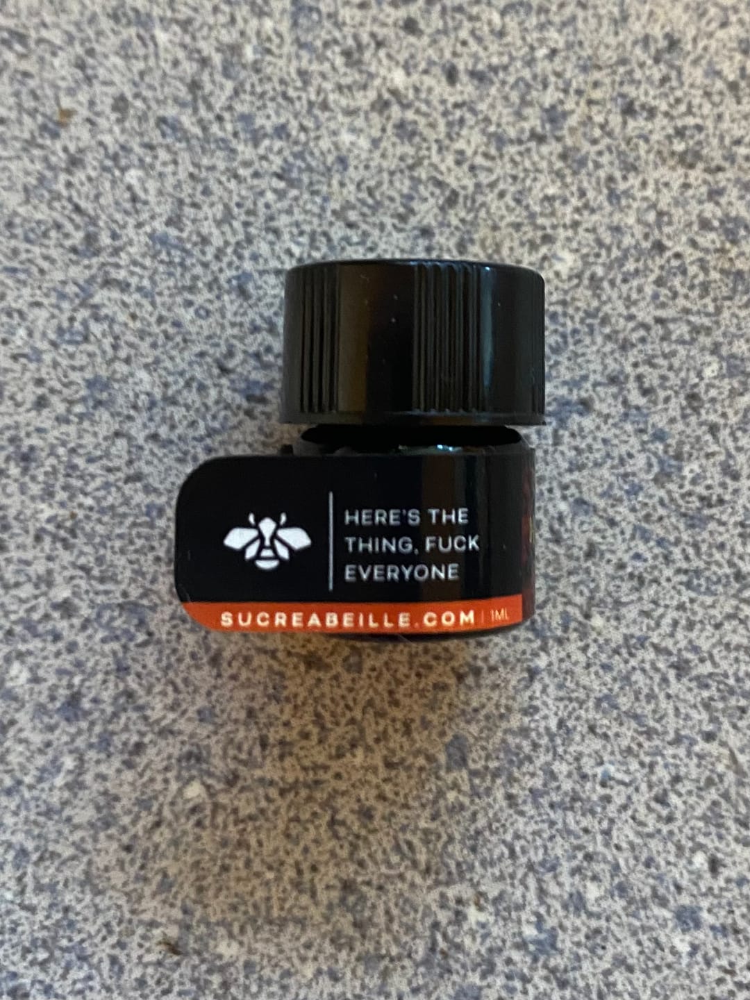 Customer photo review of Here's the Thing, Fuck Everyone