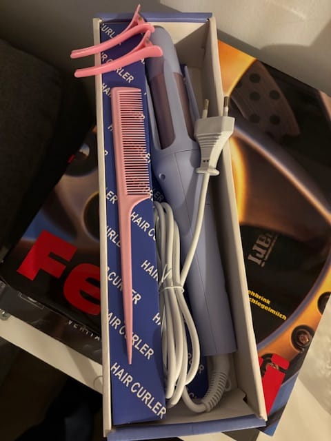 Customer photo review of Rizador de pelo 3 en 1