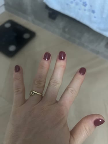 Customer photo review of Semilac 094 Pink Gold UV Gel Polish