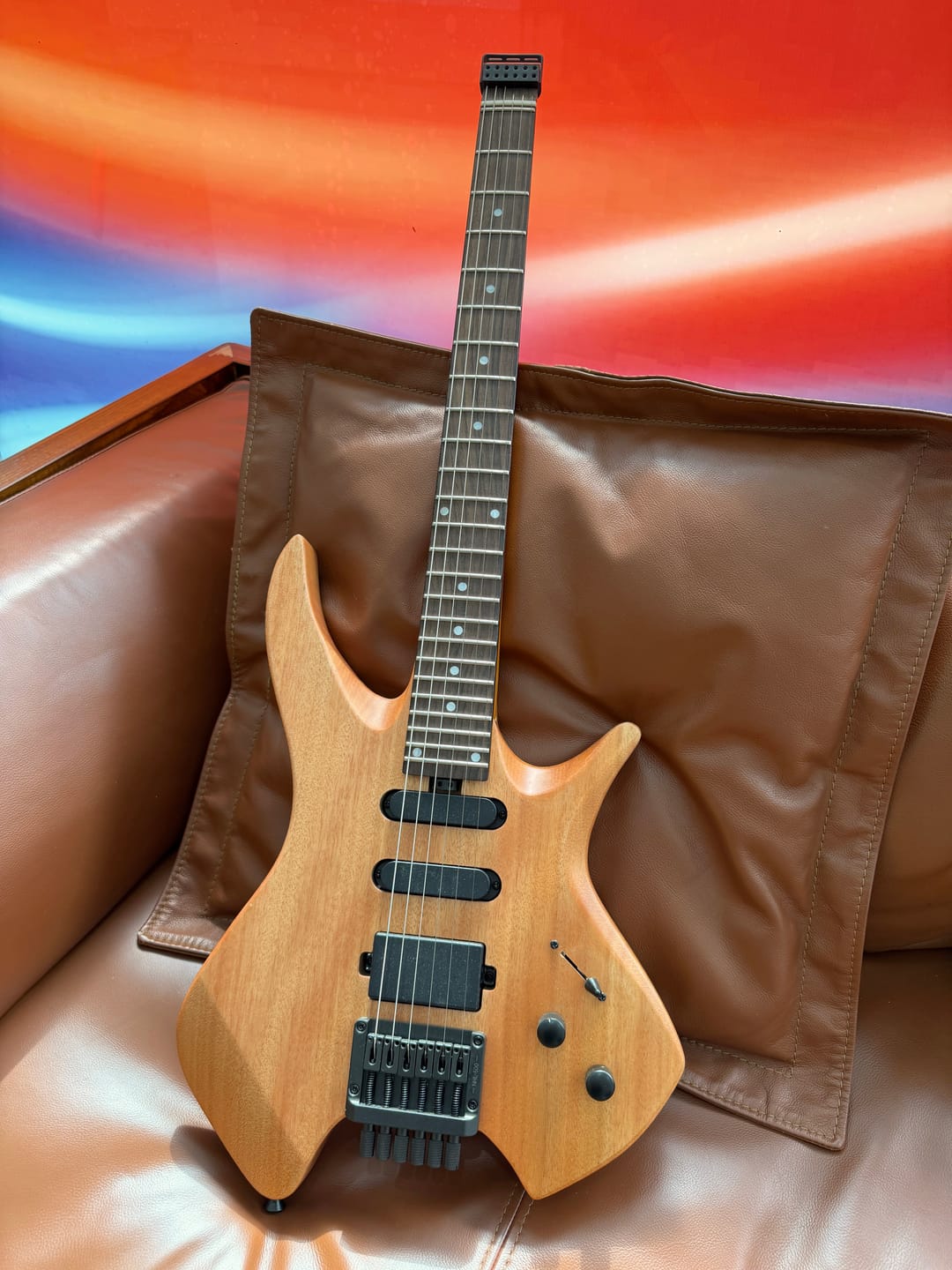 Customer photo review of Donner NHL-500 Headless Electric Guitar