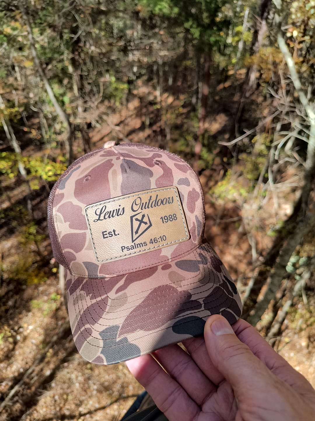 Customer photo review of Custom Trucker Hats