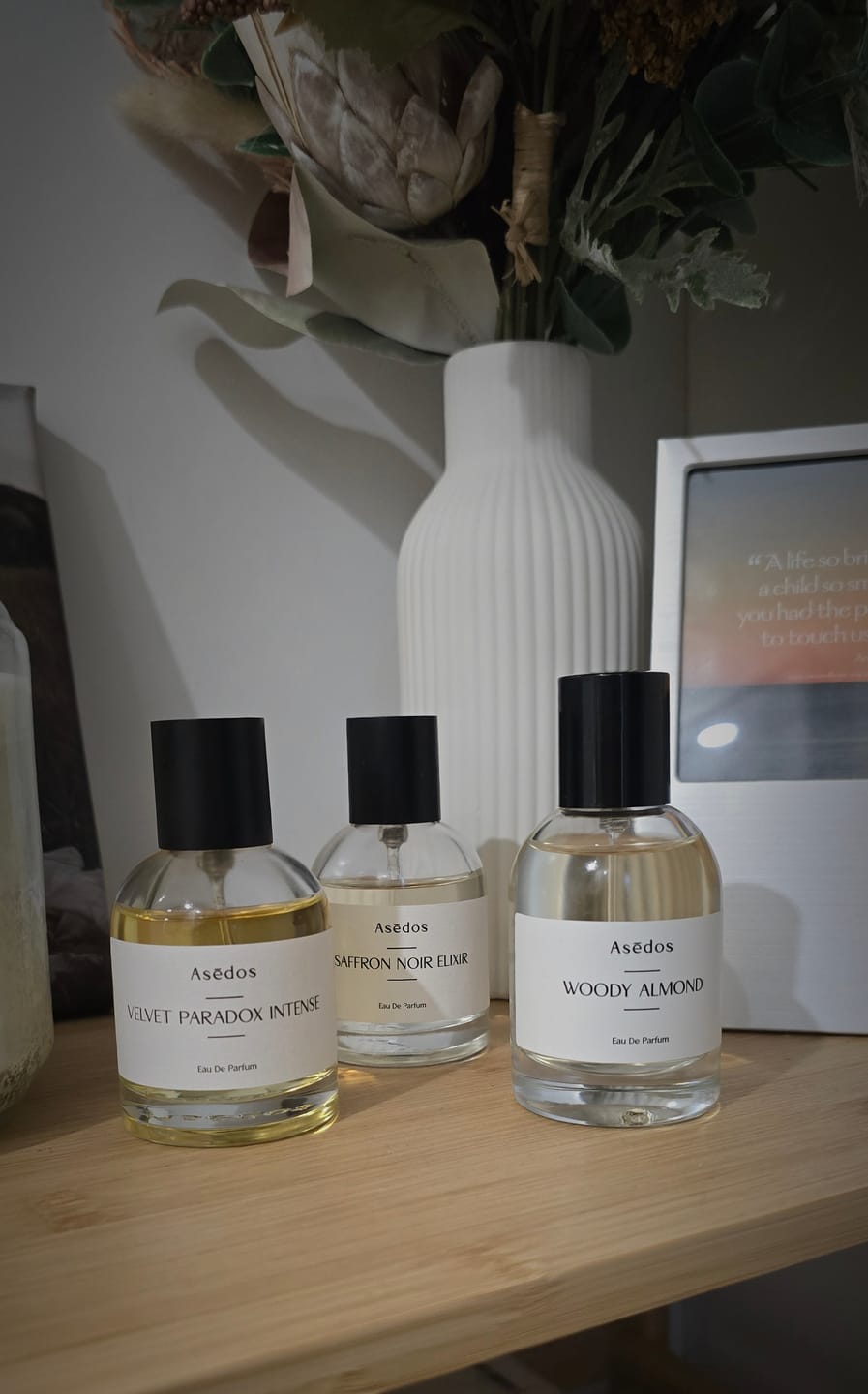 Customer photo review of WOODY ALMOND EAU DE PARFUM
