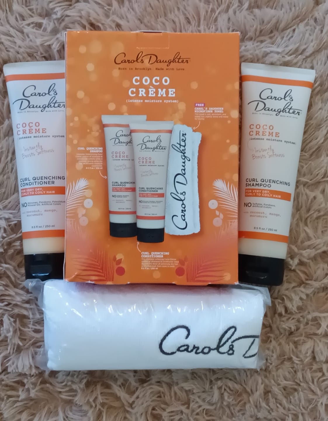 Customer photo review of Carols Daughter Coco Creme Curl Quenching - Wholesale 12 Sets (CDCSET)