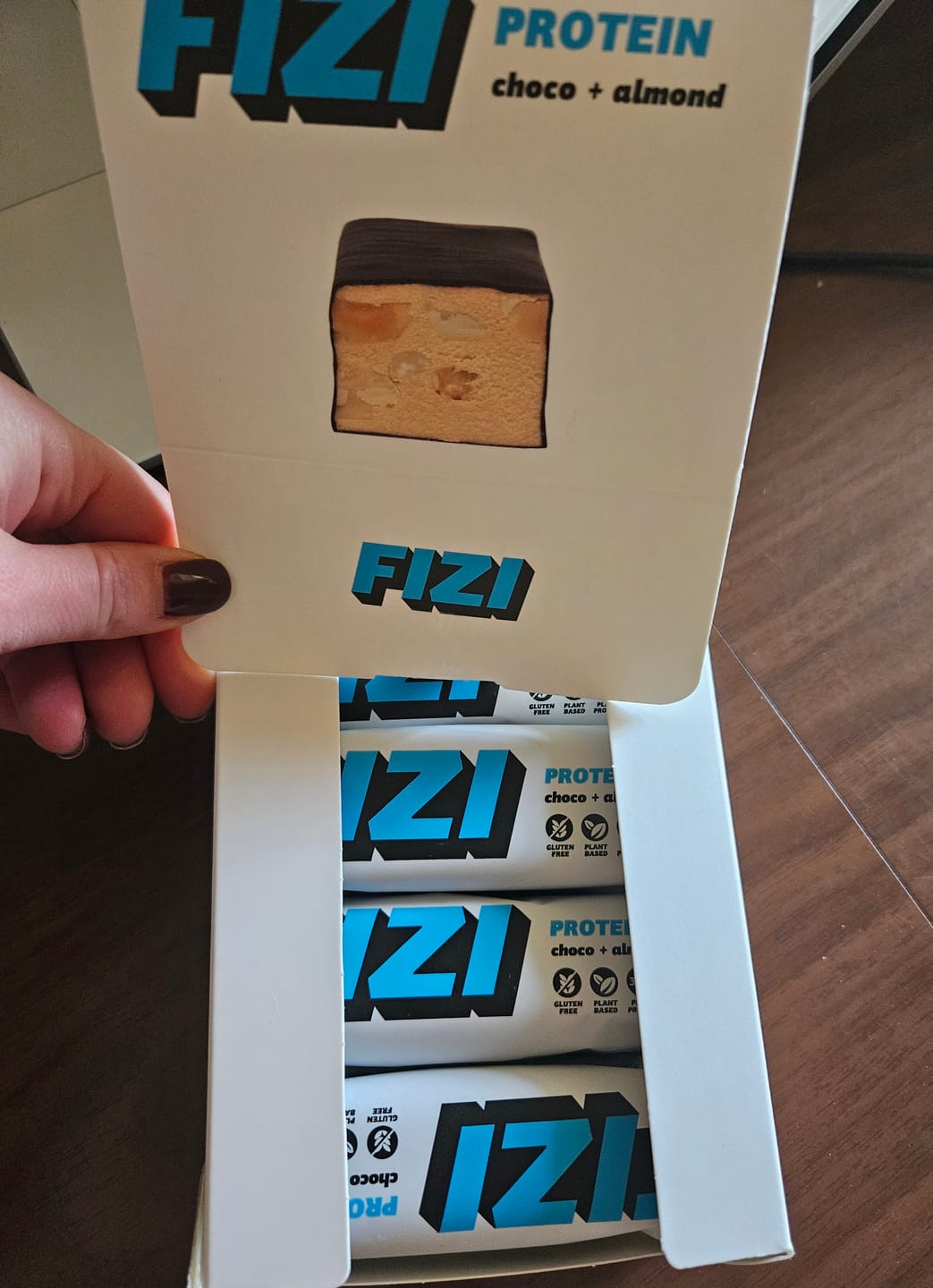 Customer photo review of Choco + Almond x10 шт.