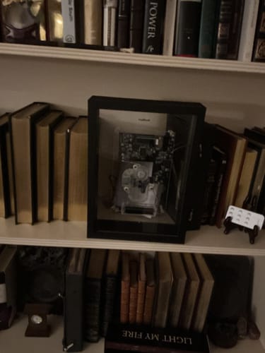 Customer photo review of M1 Music Frame CD Player