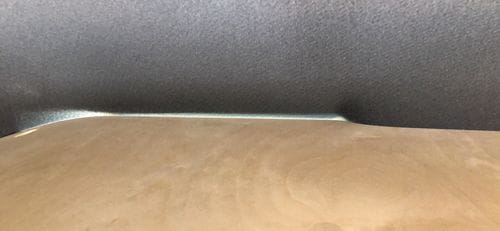 Customer photo review of Sprinter Van Headliner Shelf - DIY Kit | vancillary
