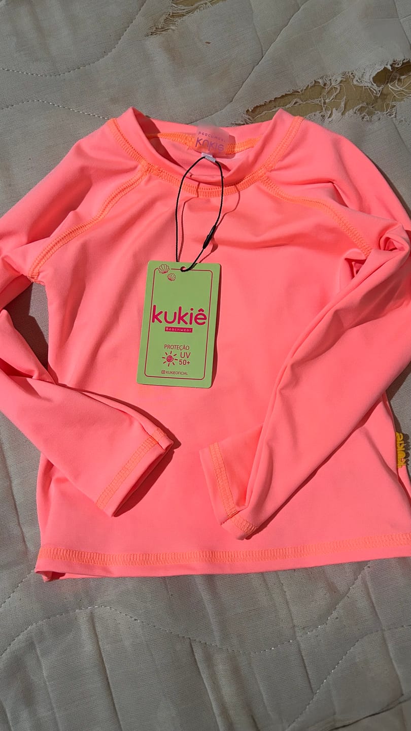 Customer photo review of Blusa em Malha com Proteção UV50+ 87995 Kukiê Infantil Menina