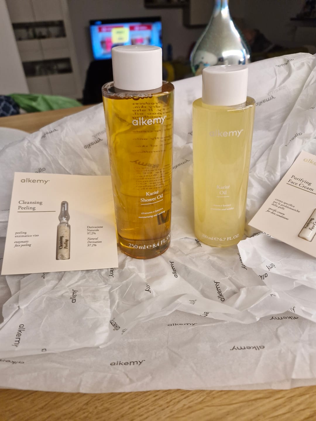 Customer photo review of Karité Olio Detergente