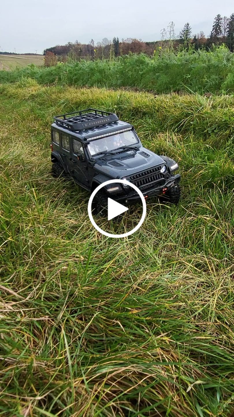 Customer video review of Aluminum Wheel Hub(4pcs) for 1/7 RC Crawler