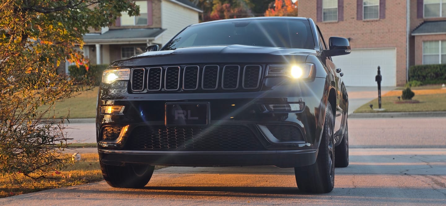 Customer photo review of Create Your Own Custom Magnetic License Plate Cover