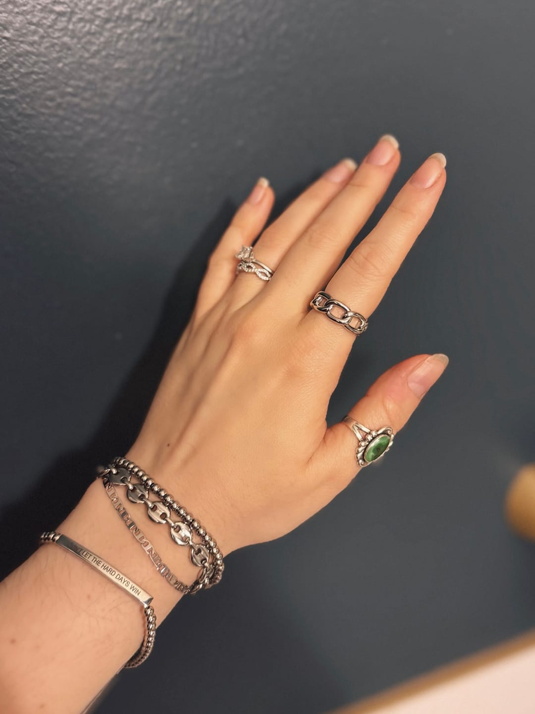 Customer photo review of Cuban Ring