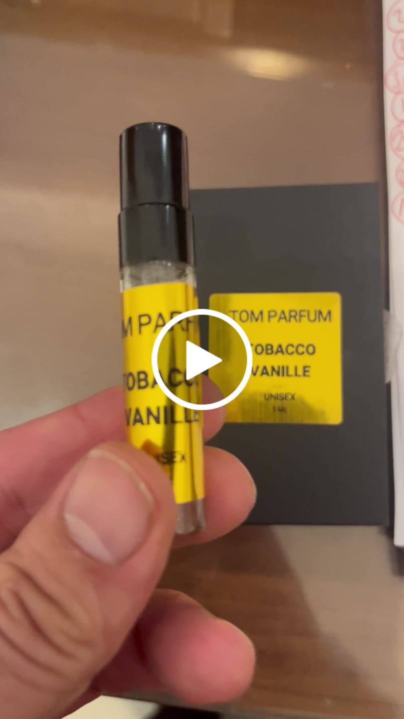 Customer video review of TOBACCO VAINILLE
