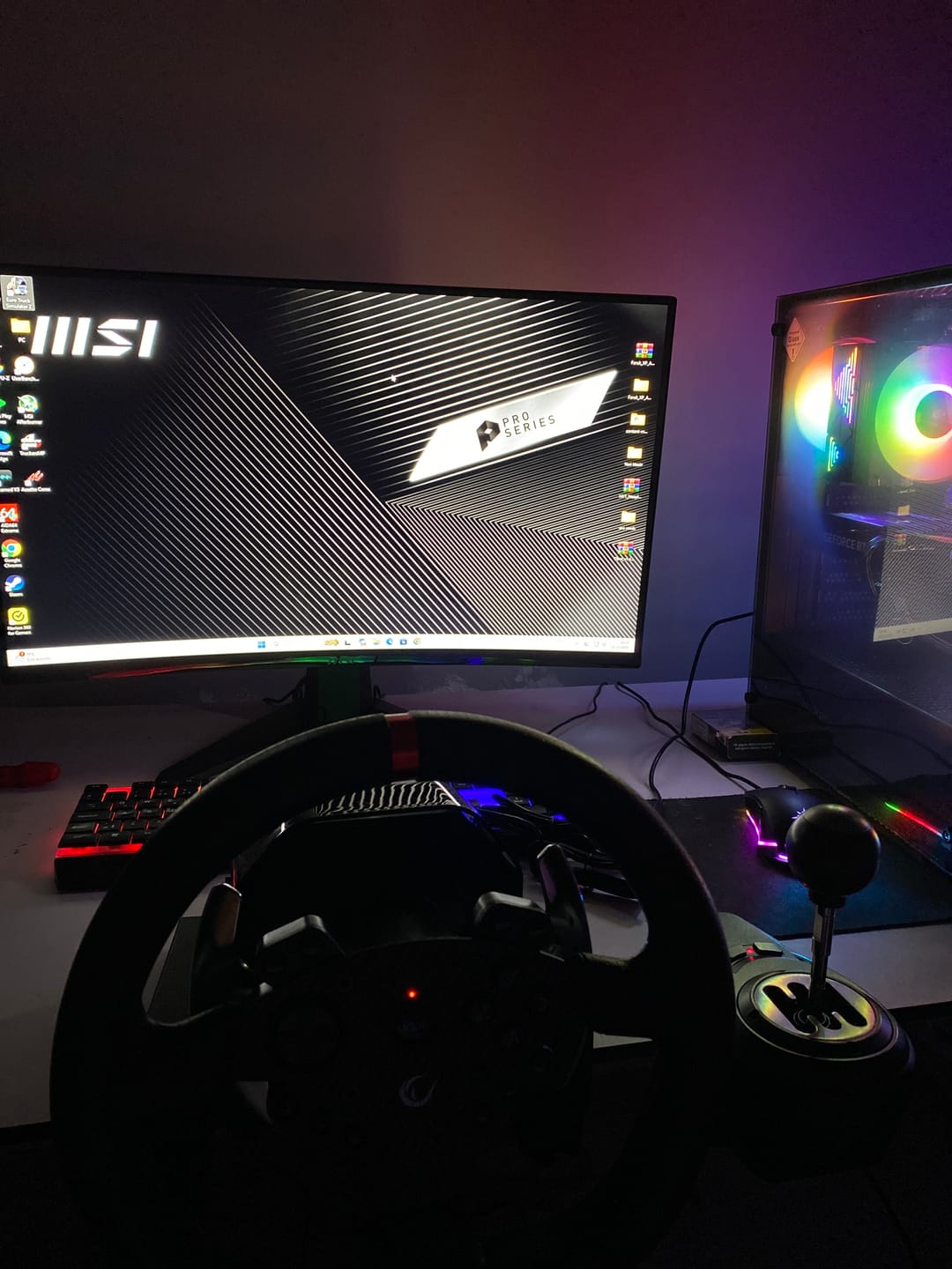 Customer photo review of Rowdy V997 Only PC-3 Pedallı Vitesli Force Feedback Oyuncu Direksiyonu