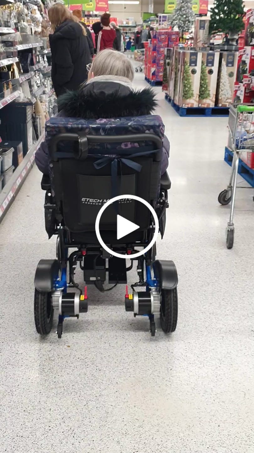 Customer video review of Lightweight Electric Wheelchair | Folding Powerchair | Freedom Pro ST