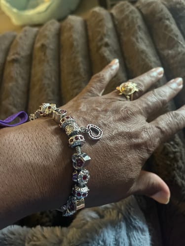 Customer photo review of Birthstone Bracelets