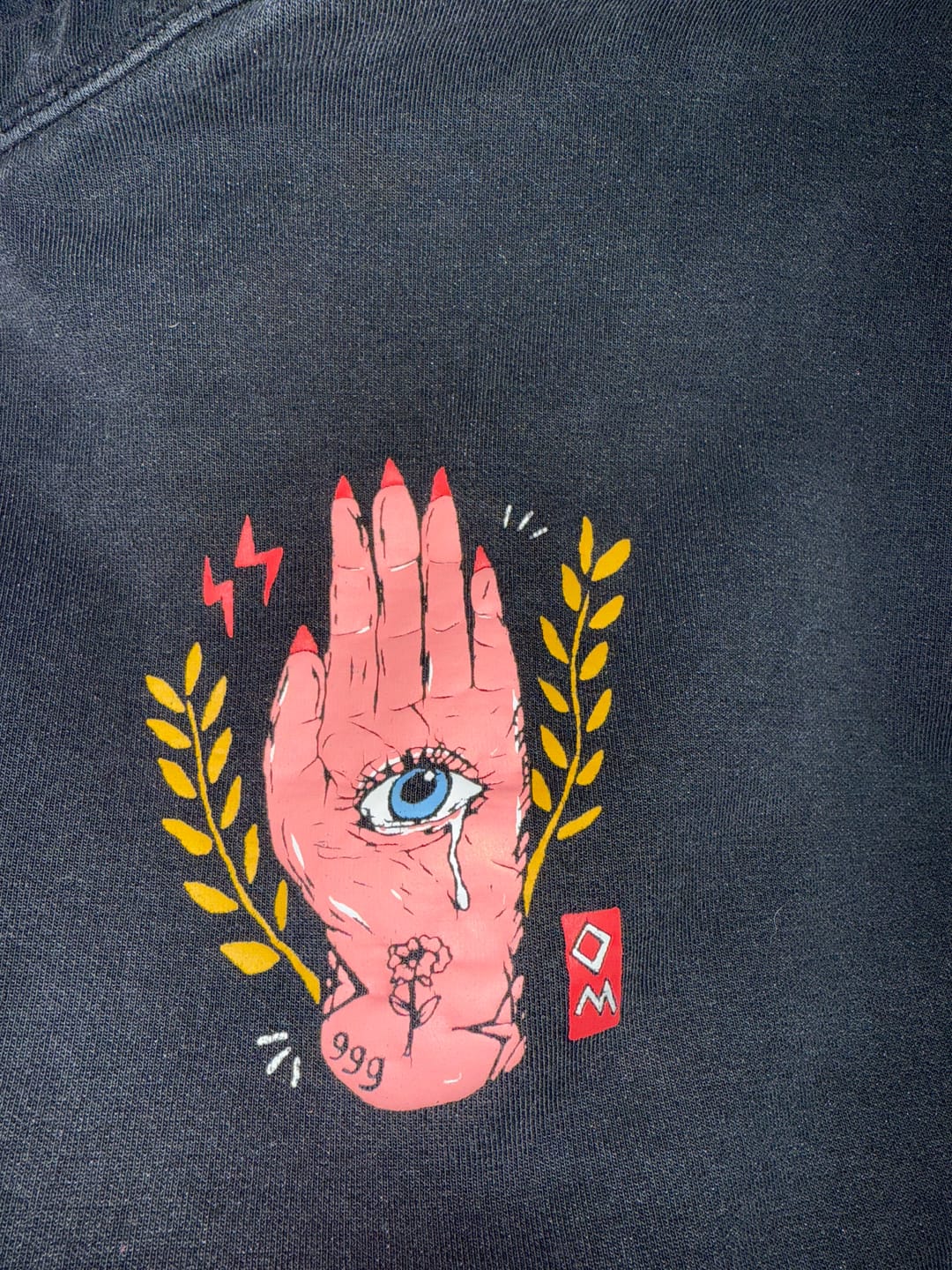 Customer photo review of Destined to Disappoint Heavy Weight Vintage T-Shirt