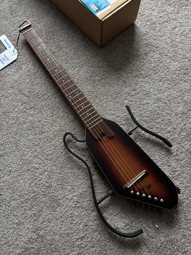 Customer photo review of Donner HUSH™ I PRO Acoustic-Electric Travel Guitar
