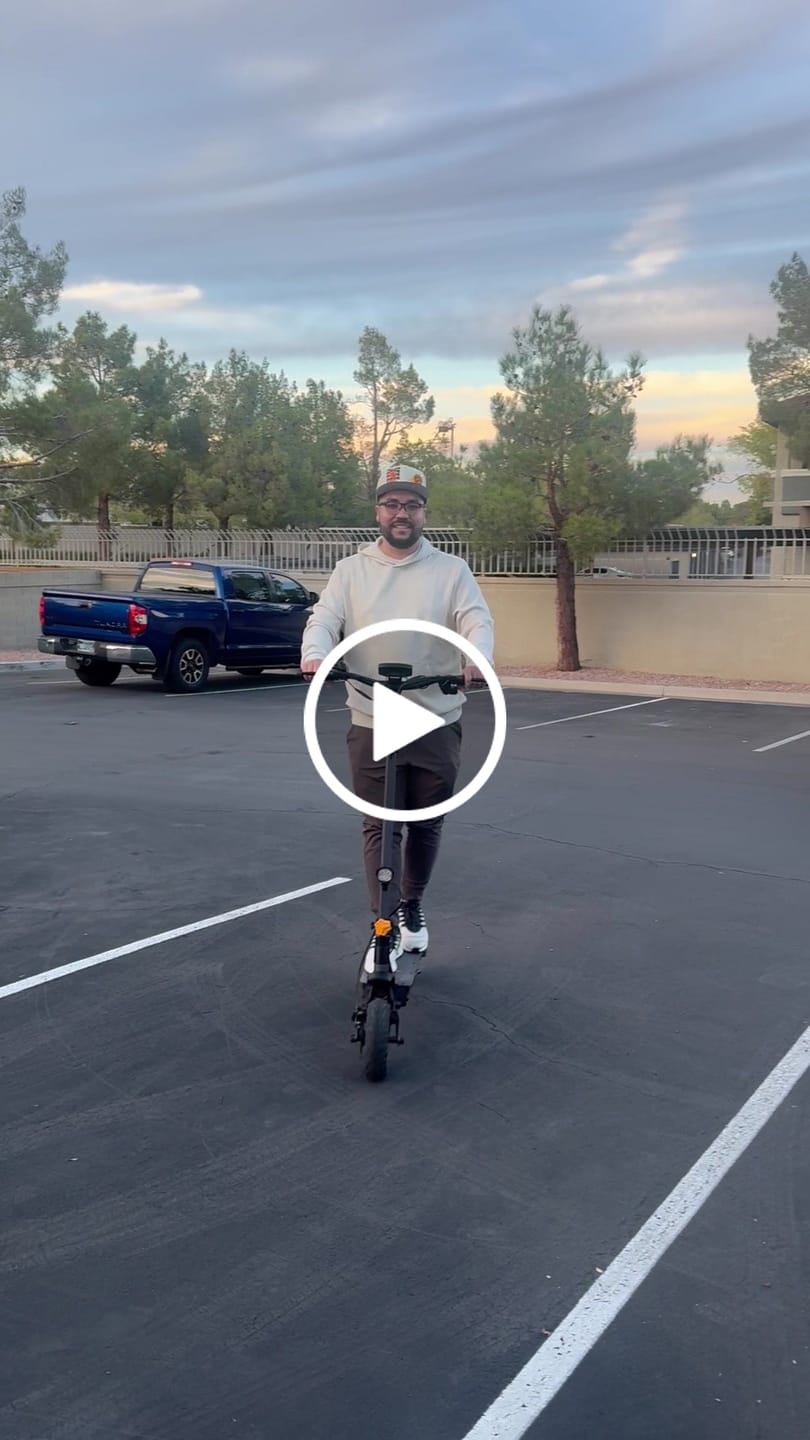 Customer video review of Ausom L1 Electric Scooter