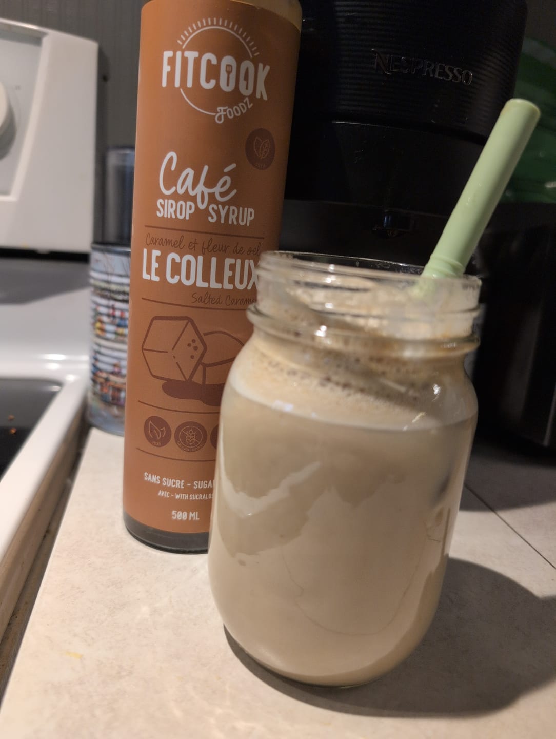 Customer photo review of Fitcook Foodz - Sirop pour Café - 500ml