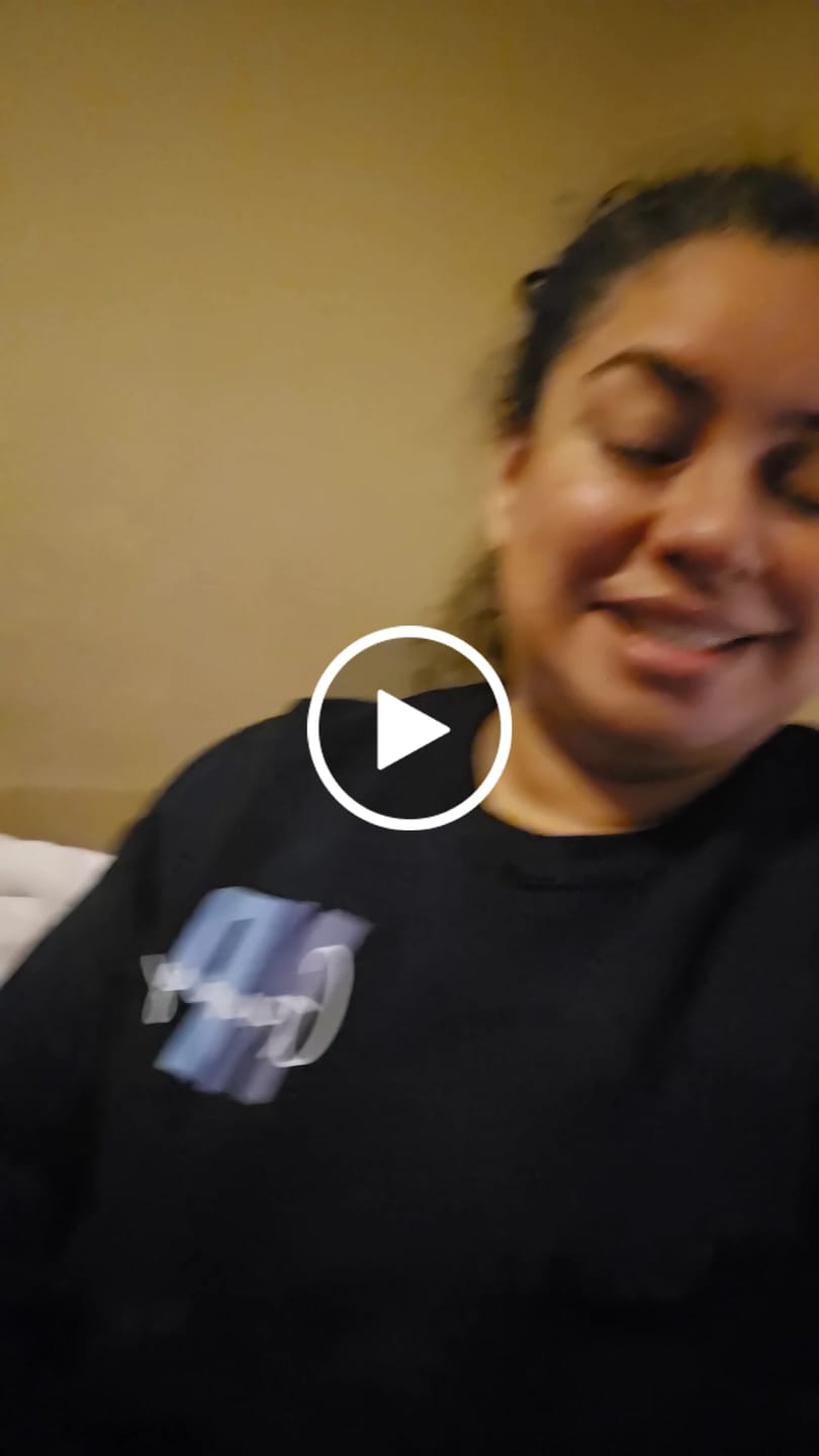 Customer video review of Personalized Sweatshirt | Blue or Pink Certifications