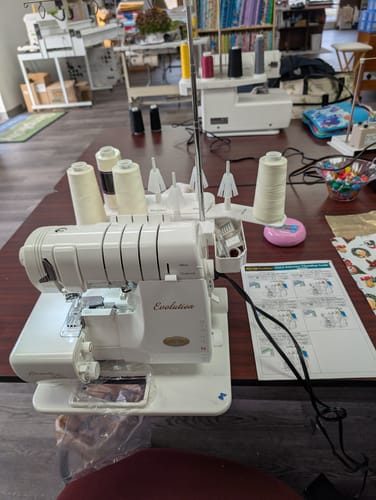 Customer photo review of Spool Holder, Babylock #615-0102-02A