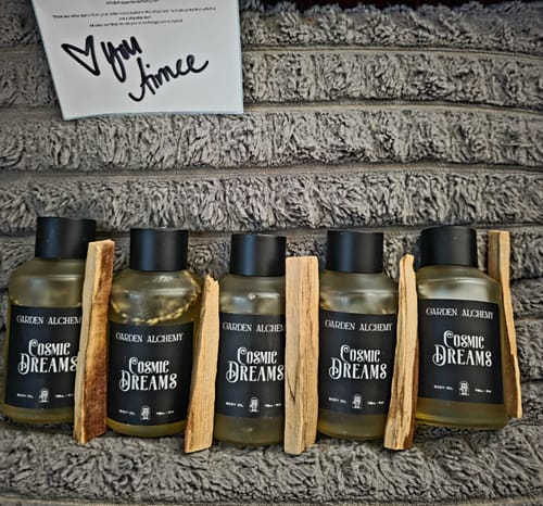 Customer photo review of COSMIC DREAMS W/MAGNESIUM BODY OIL