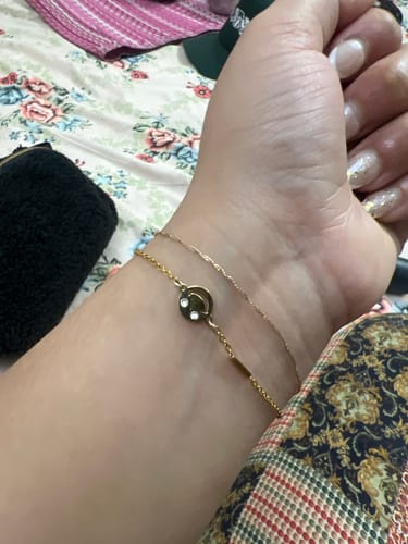 Customer photo review of Permanent Jewelry - Gold Filled/925