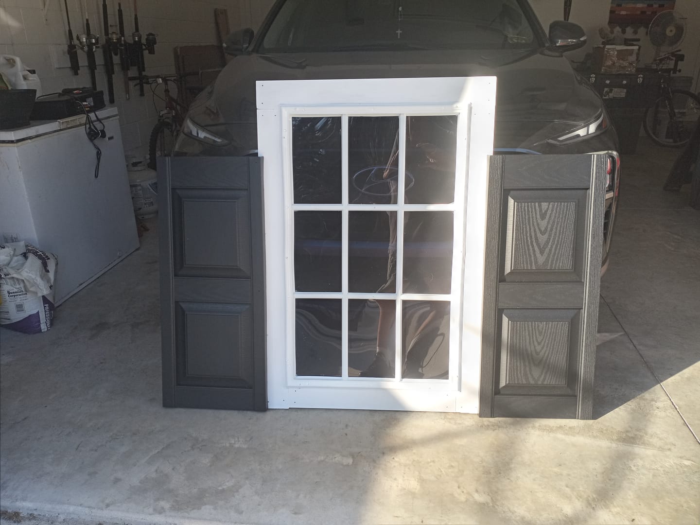 Customer photo review of Half Lite Frame Kit with 9 Grids
