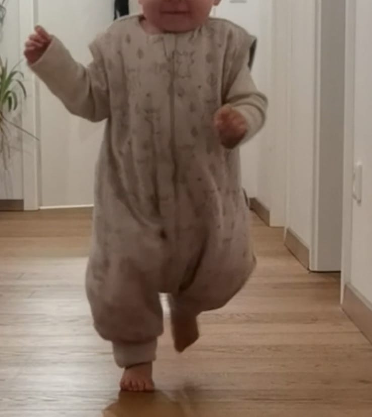 Customer photo review of Schlafsack mit Füßen 1.5 TOG