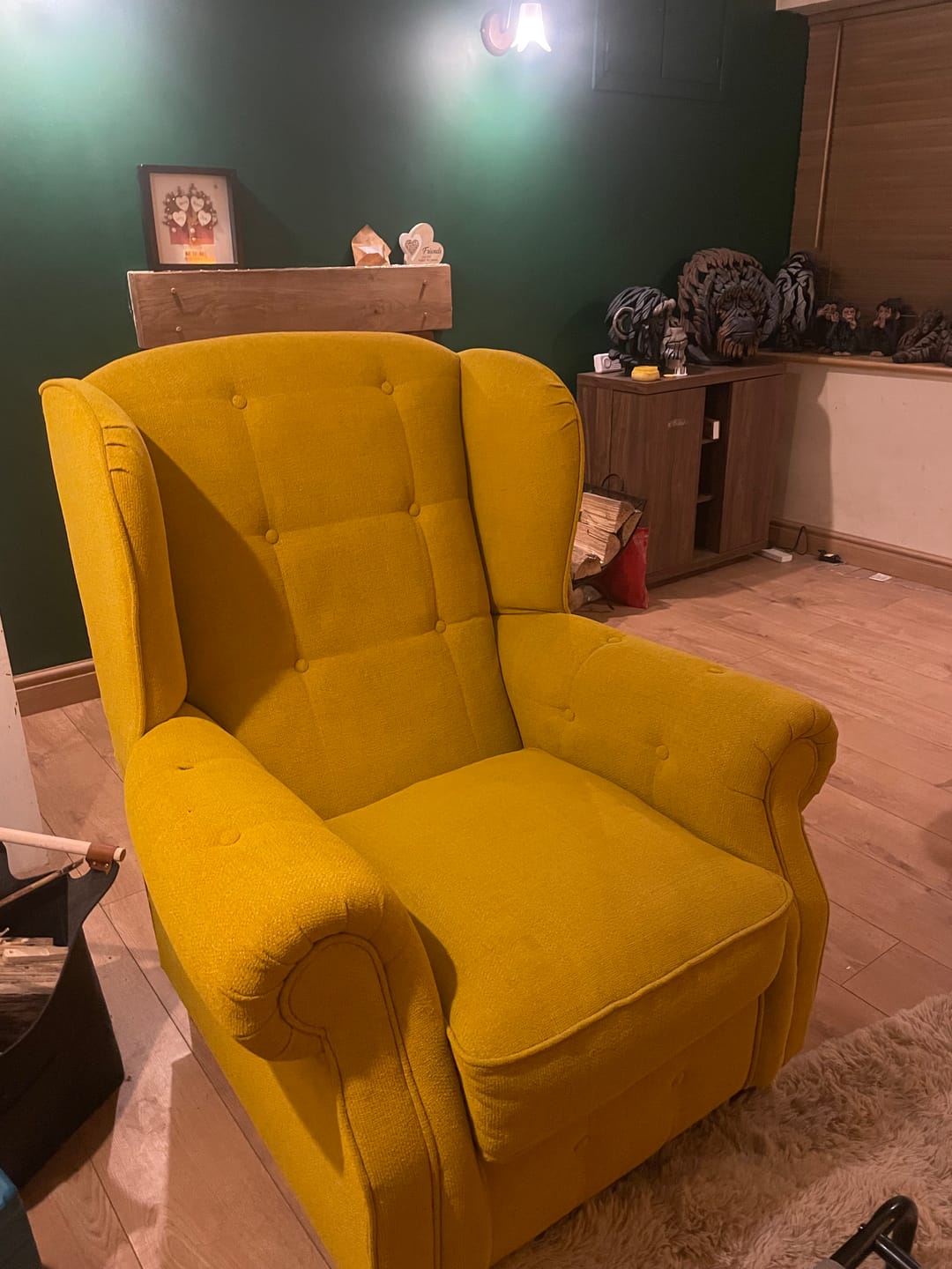 Customer photo review of Fabric Paint -- Mustard Yellow