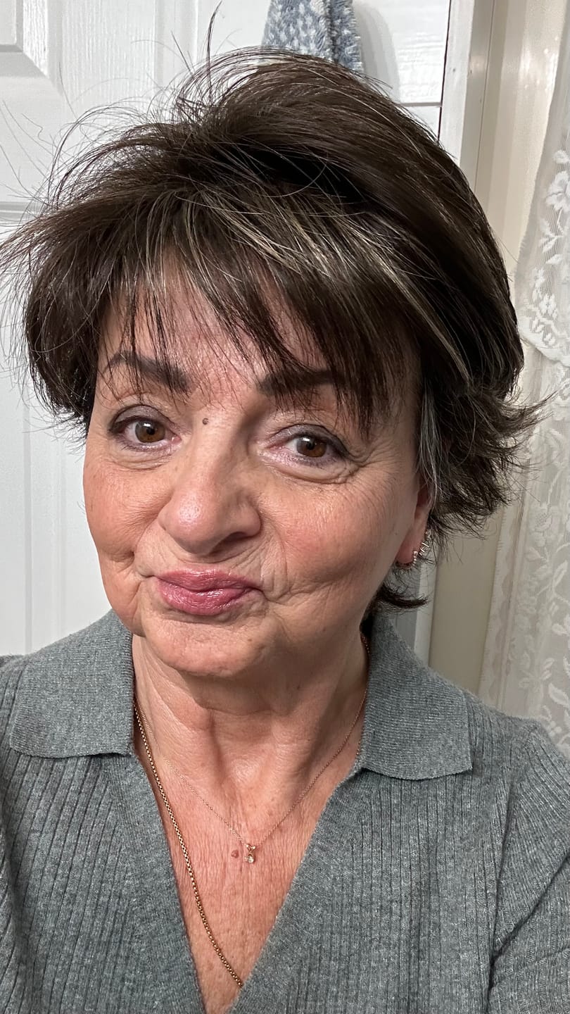 Customer photo review of Root Texturizing Powder