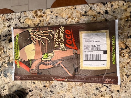 Customer photo review of The Loco 16mm Pickleball Paddle- Elongated (PRE-ORDER) (READ DESCRIPTION)