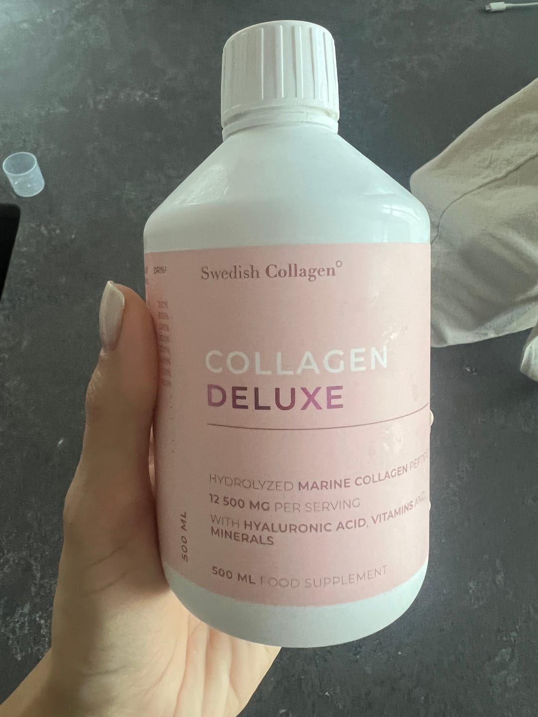 Customer photo review of Geriamas jūrinis kolagenas - Swedish Collagen Deluxe, 500ml