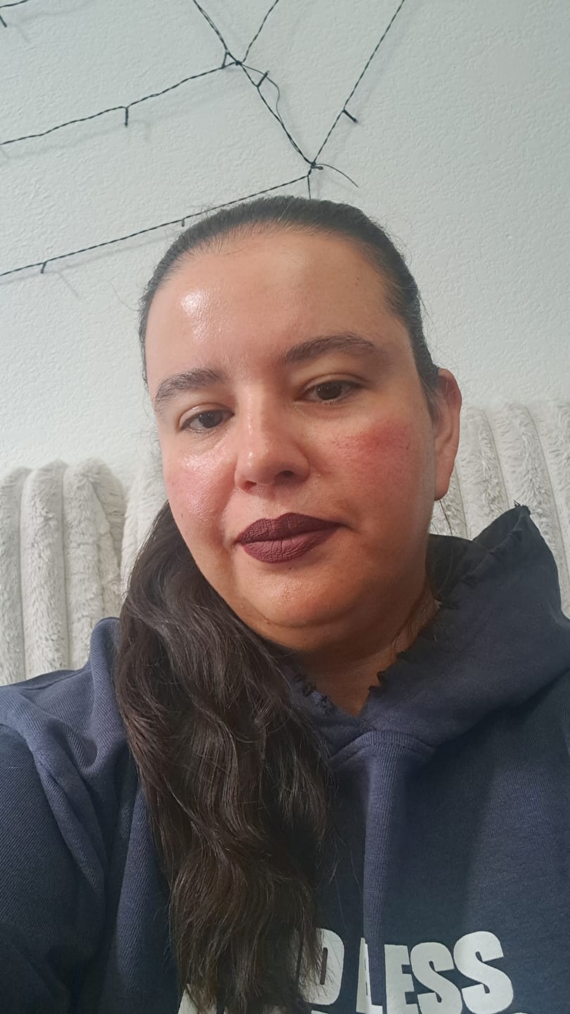 Customer photo review of Evermore Liquid Lipstick: Nocturne